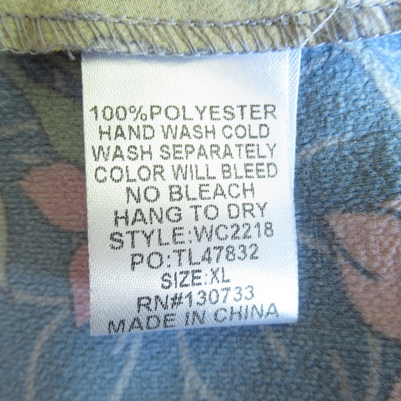 Umgee Top Floral Stripe Ruffle Sleeve Boho Peasant - Picture 7 of 8